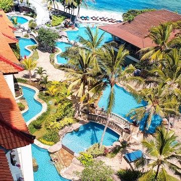 Un hôtel de luxe à Bali