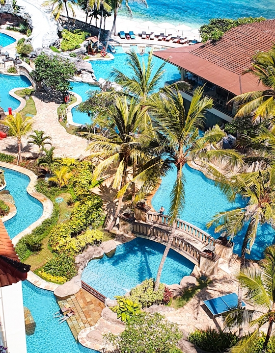 Un hôtel de luxe à Bali